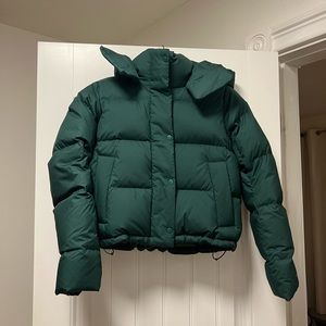 Wunder puff cropped jacket